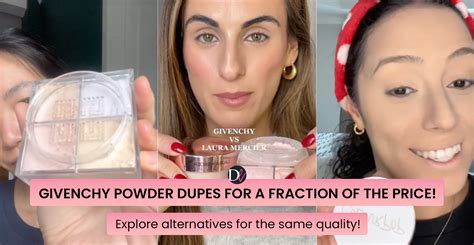 givenchy powder dupe